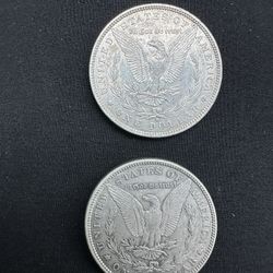 Morgan silver Dollars 