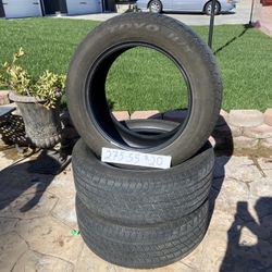 275. 55 R 20.  3 Tires