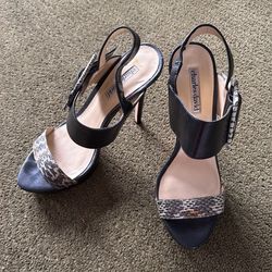 Animal print high heels size 7.5