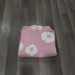 pink denim tears size m