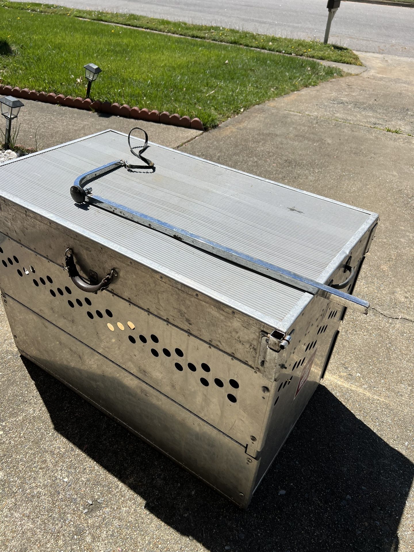 Foldable Aluminum Dog Travel Crate