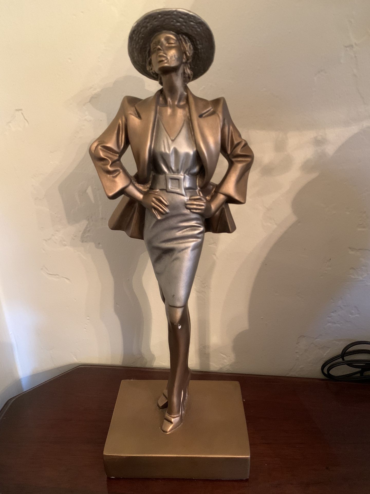 Vintage Austin productions Vogue High Fashion Model Sculpture by Fisher 16"