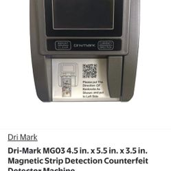 Counterfeit Detector Machine 