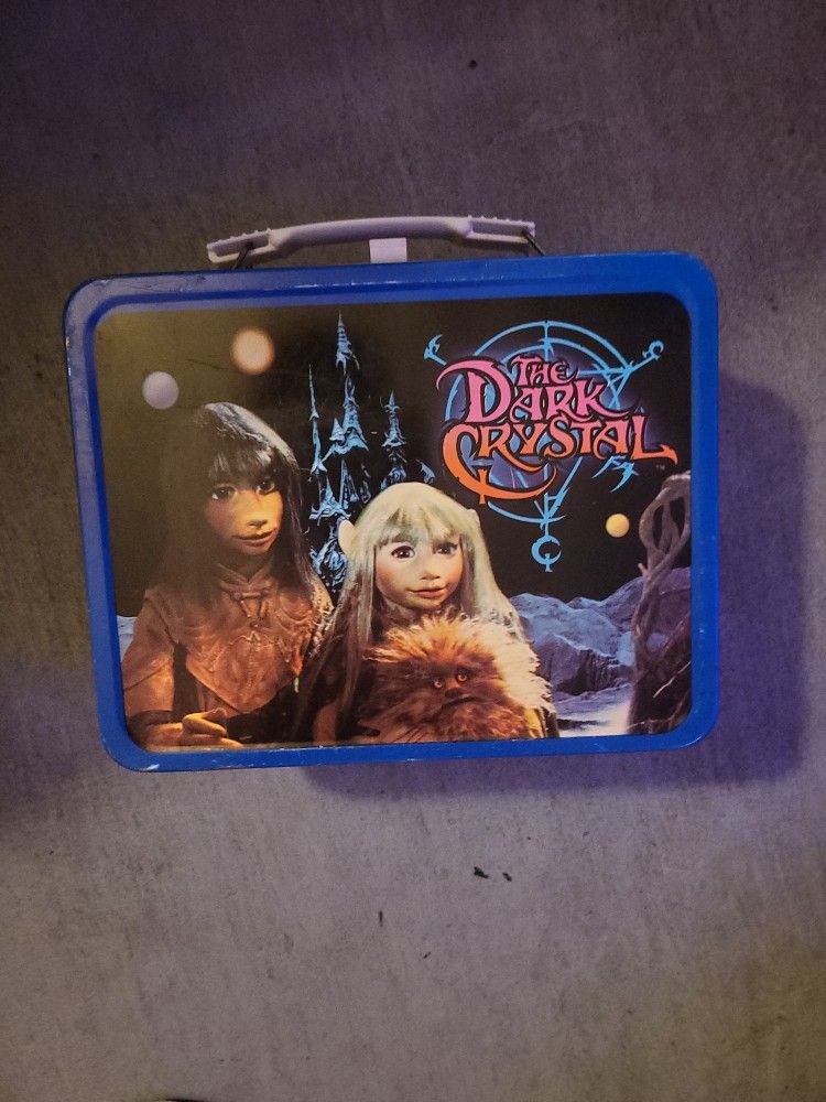 Vintage " The Dark Crystal " Metal Lunchbox