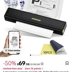 Thermal Tattoo Printer