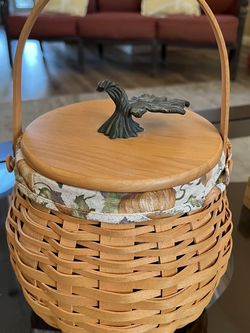 Longaberger Basket Pumpkin