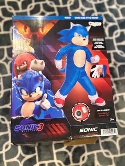 Kids Sonic Inflatable Costume