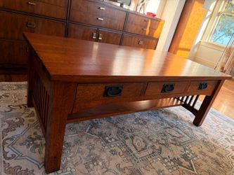 Beautiful Bentwood Furniture coffee table, made in Grants Pass, Oregon.