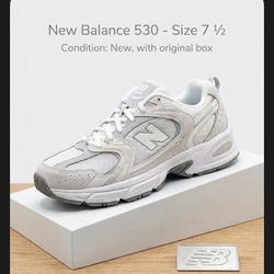 New Balance 530 Grey/Beige Women’s 7.5W / Kids 6Y