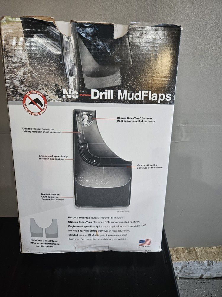 2019 Chevy silverado; Rear Mud Flaps