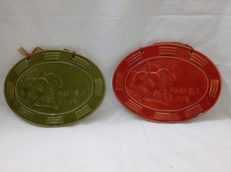 HARVEST TIME PLAQUES