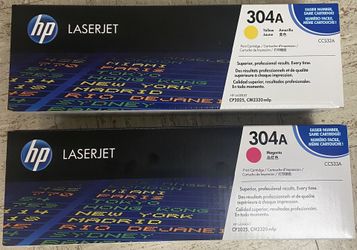HP Laserjet 304 A  2 For $80