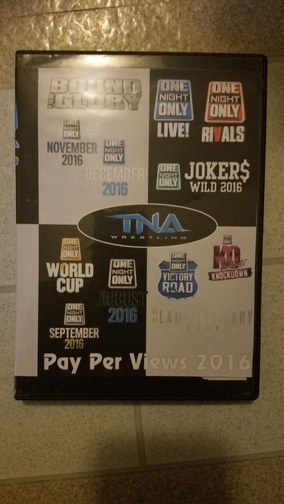 Impact Wrestling Complete Ppv 2016 Year Dvd