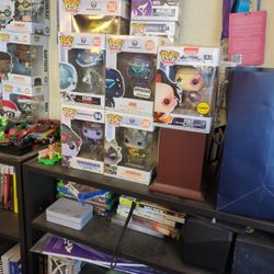 Echo, Ana, Zuko, Widowmaker and Junkrat Pop Vinyls