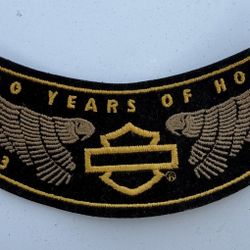 HOG Member Harley Davidson Owners Group 30 Years Of HOG New Biker Vest Jacket Patch