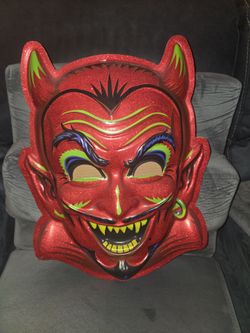 Huge Devil mask decor 3D horror