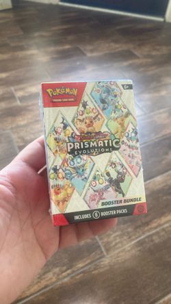 Sealed Prismatic Evolutions Booster Bundle 6 packs