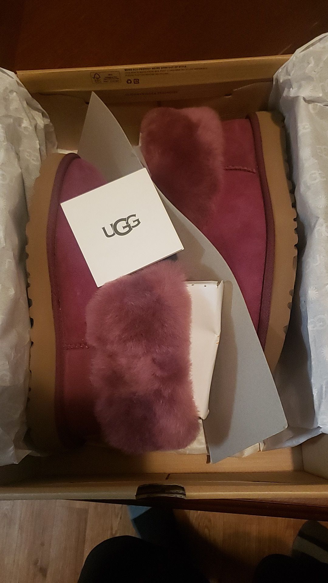Ugg women boots pink