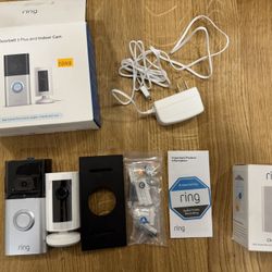 Ring Doorbell 3, Indoor Cam, Chime Pro
