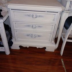 Chic Two Drawer Dresser Or Nightstand 