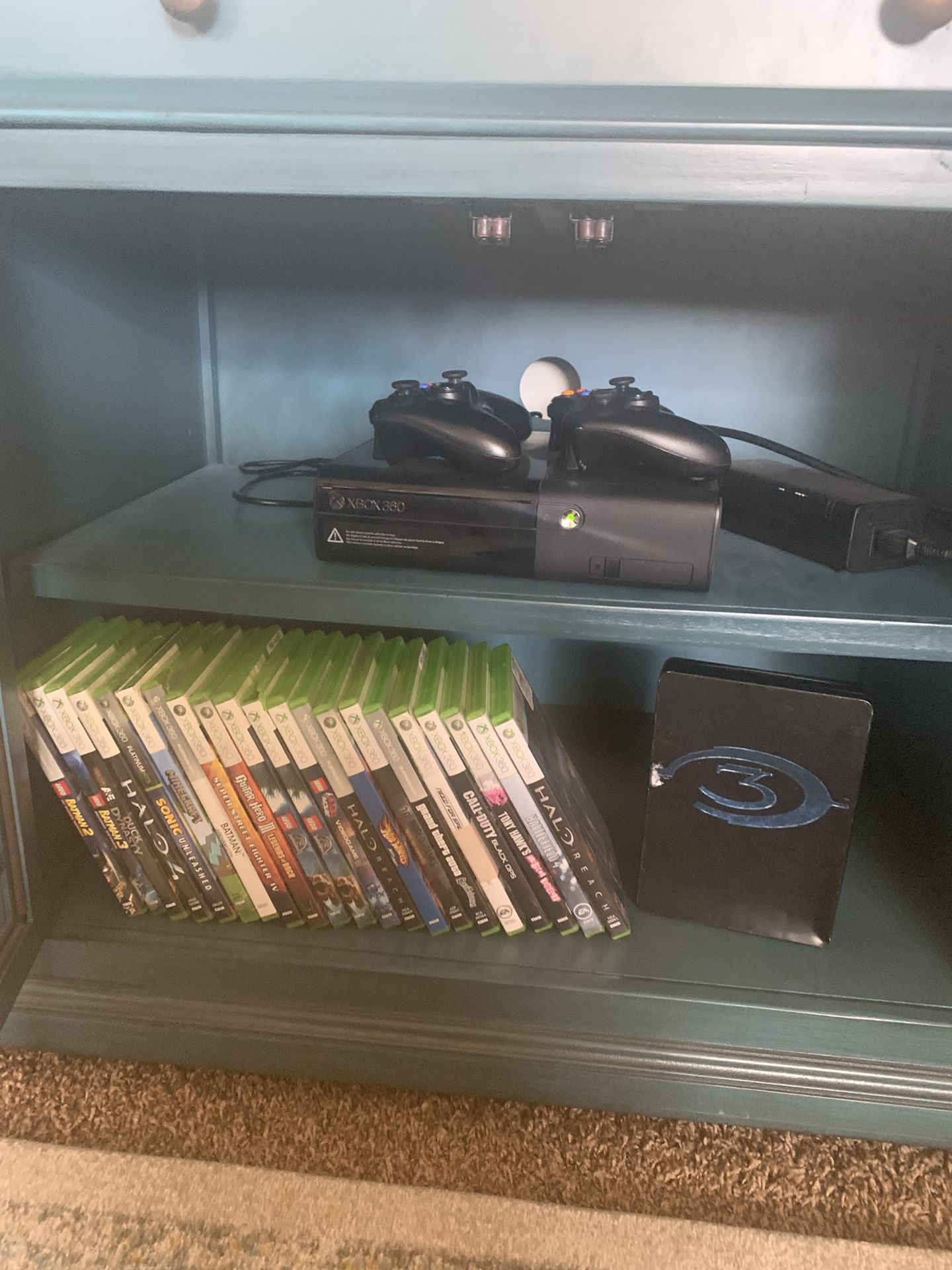 Xbox 360 with 22 games