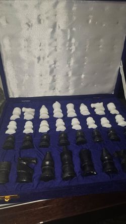 Marble chess game