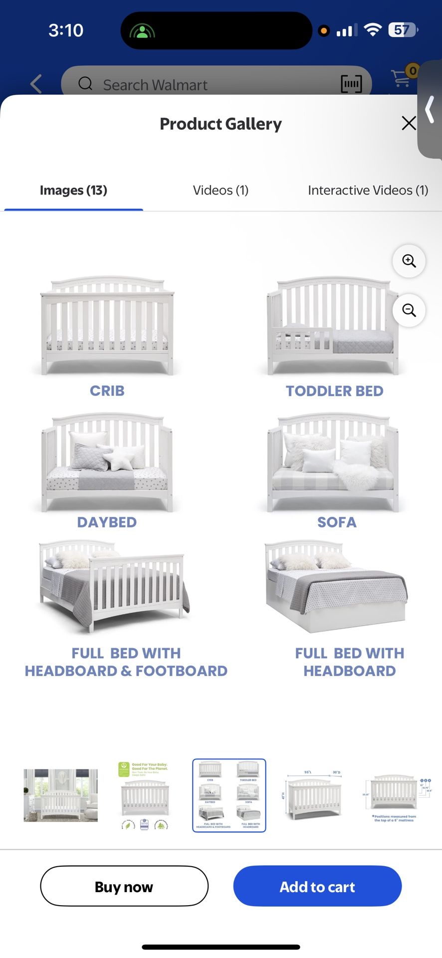 Free Crib + Mattress