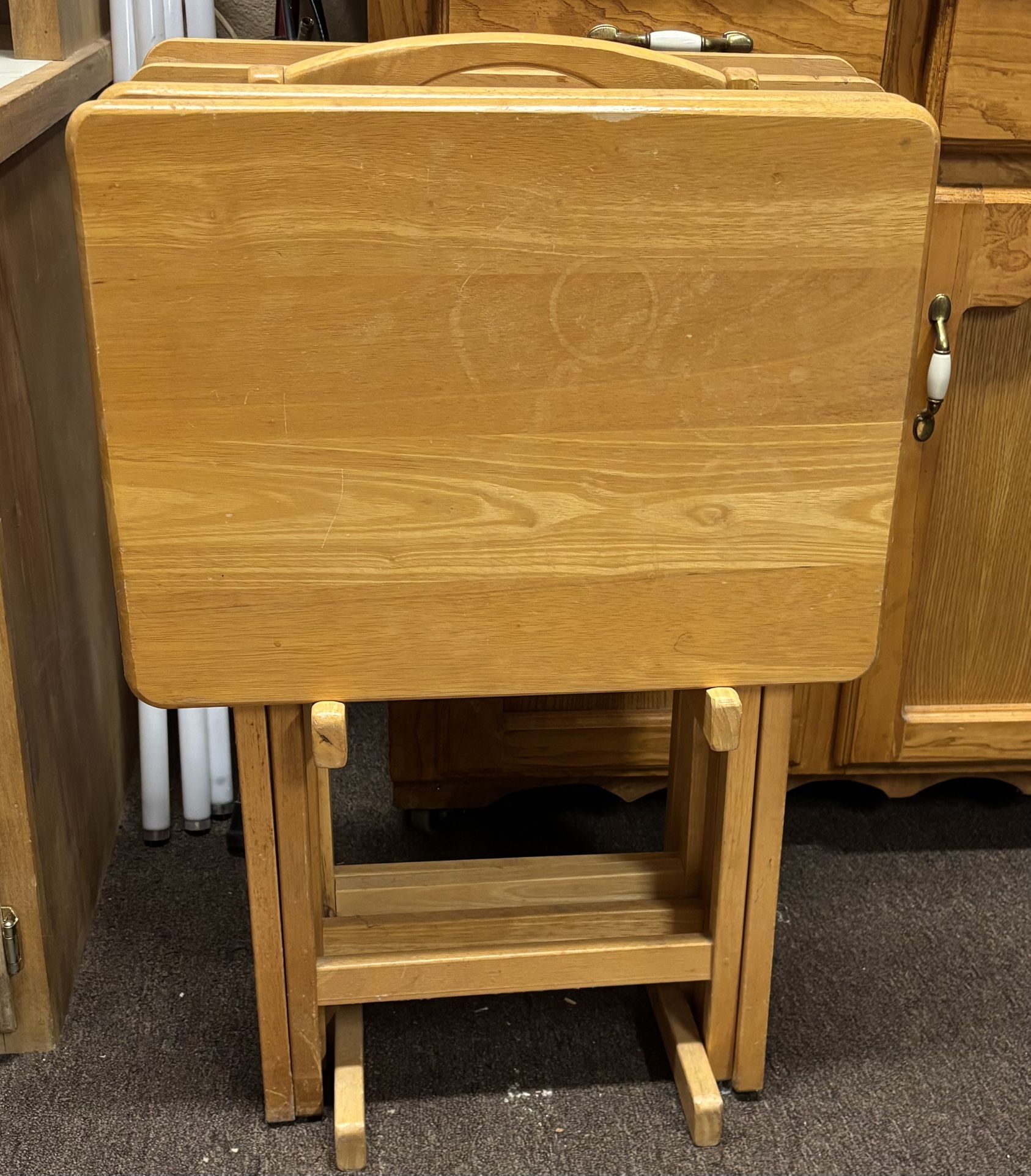Estate Sale Items: Buffet, Coffee Table, Jewelry Box, King Bed Headboard