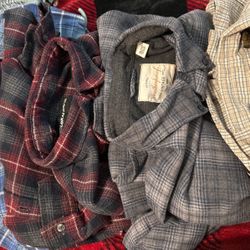 Flannels, XL & L