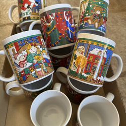 NEW Christmas Theme Coffee Mugs