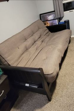 Futon Sofa Bed with Wood Frame