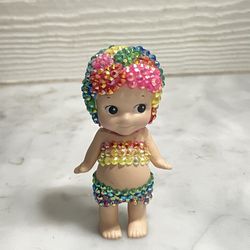 Custom Bedazzled Sonny Angel- Jelly Bean