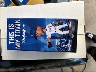 Dodgers bobble head - JAMES LONEY
