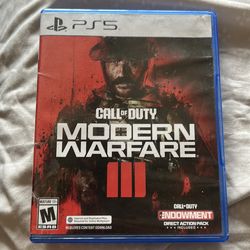 MW3  PS5 Game