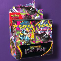 Pokemon Pitch Black Booster Box Firm Price