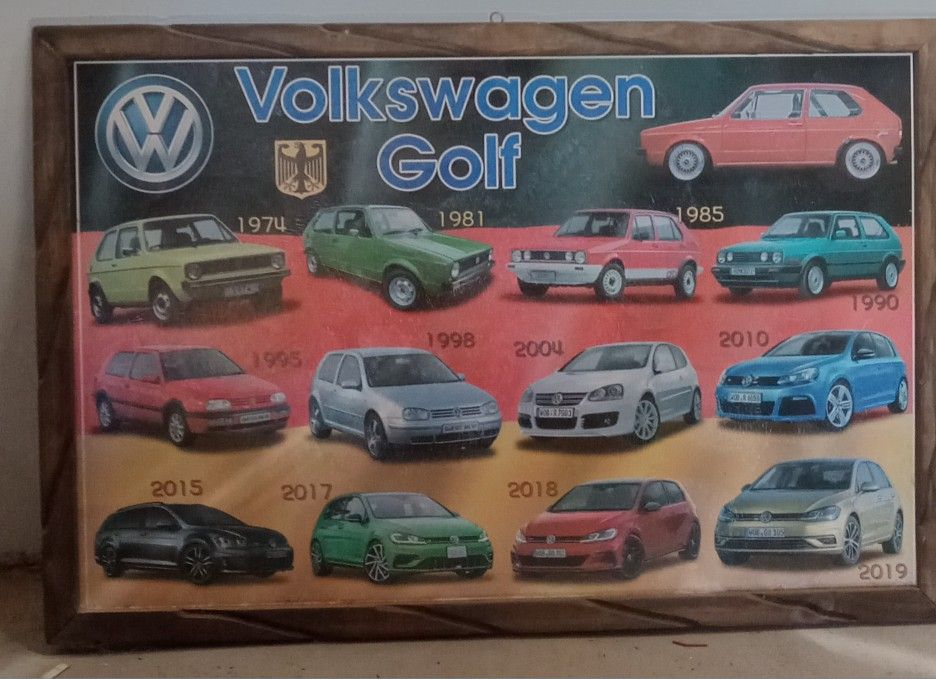 Vw Framed  Picture