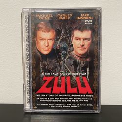 Zulu DVD Movie Michael Caine War British Army CIB 60s Vintage 1964