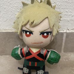 My Hero Academia Plushie Keychain (Katsuki Bakugou)