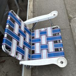 Folding Aluminum Beach Chair