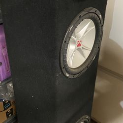 2 Subwoofers In Box