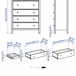Real wood dresser in perfect condition