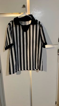 Men’s referee shirt Halloween costume