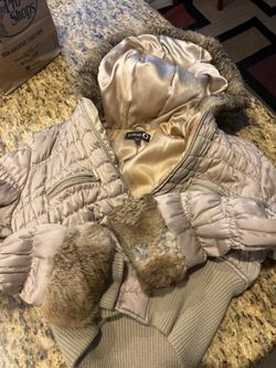 Bebe Jacket Size L Color Gold