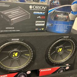 Kicker System.. Brand New 