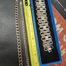 Cuban Link Chains And Bracelet 