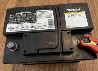 Duralast Gold H5 Car Battery Group 47