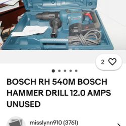 Bosch 540 Rotary Hammer Drill