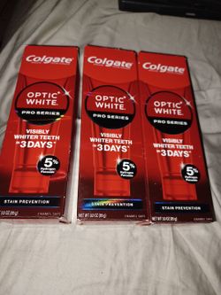 Colgate optic white