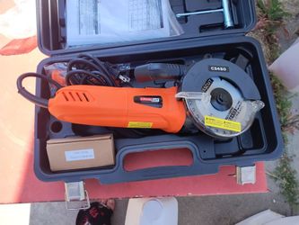 Dual blade CS450 Mini Circular Saw with Case