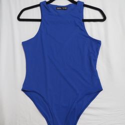 Sleeveless Tank Blue Bodysuit